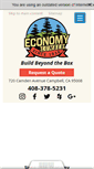 Mobile Screenshot of economylumber.com